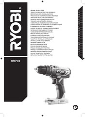 Ryobi R18PD2 Traducción De Las Instrucciones Originales