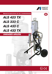 Anest Iwata ALS 433 C Manual De Instrucciones De Uso Y Mantenimimento