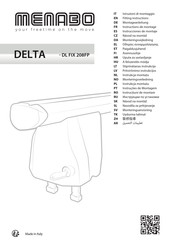 Menabo DELTA DL FIX 208FP Instrucciones De Montaje