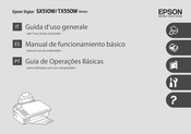 Epson Stylus SX510W Serie Manual De Funcionamiento Básico