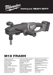 Milwaukee M18 Manual Original