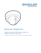 Avigilon 1,3 C-H4M-D1-IR Guia De Instalacion