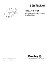Bradley Halo S19224BPTZS Manual De Instalación