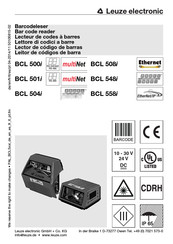 Leuze electronic BCL548i Manual Del Usuario