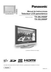 Panasonic TX-32LX500F Manual De Instrucciones