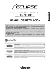 Fujitsu Ten Eclipse AVN 50D Manual De Instalación