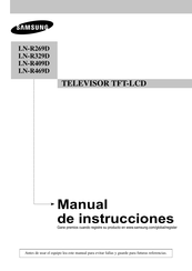 Samsung LN-R469D Manual De Instrucciones