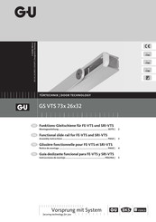 G-U GS VTS 73x26x32 Instrucciones De Montaje