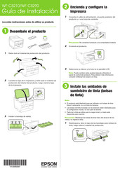Epson WF-C5290 Series Guia De Instalacion
