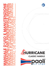 Paoli HURRICANE Manual De Instrucciones