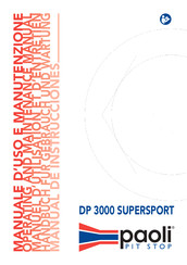 Paoli SUPERSPORT DP 3000 Manual De Instrucciones