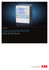 ABB Relion REC650 Guía De Producto