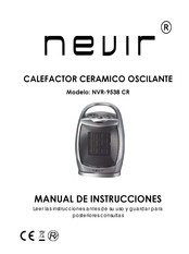 Nevir NVR-9538 CR Manual De Instrucciones