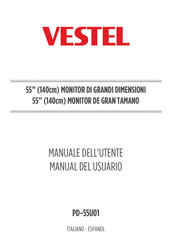 VESTEL PD-55U01 Manual Del Usuario