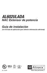 Altronix AL602ULADA Guia De Instalacion