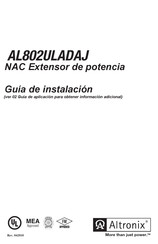 Altronix AL802ULADAJ Guia De Instalacion