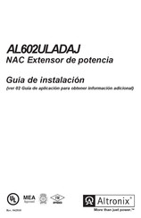 Altronix AL602ULADAJ Guia De Instalacion