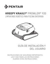 Pentair KREEPY KRAULY PROWLER 920 Guía De Instalación Y Del Usuario