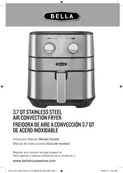 Bella 3.7QT Manual De Instrucciones