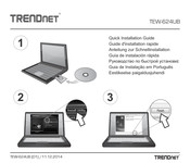 TRENDnet TEW-624UB Guía De Instalación Rápida