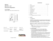 Metcal DX-250 Guia Del Usuario