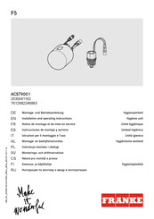 Franke ACST9001 Instrucciones De Montaje