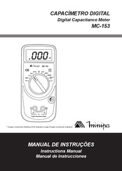 Minipa MC-153 Manual De Instrucciones