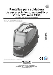 Lincoln Electric VIKING 2450 Serie Manual De Instrucciones