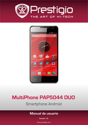 Prestigio MultiPhone PAP5044 DUO Manual De Usuario