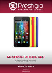 Prestigio MultiPhone PAP5450 DUO Manual De Usuario