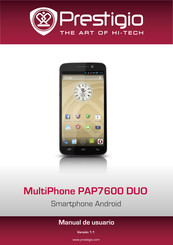 Prestigio MultiPhone PAP7600 DUO Manual De Usuario