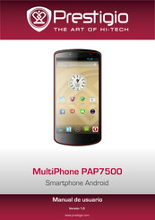 Prestigio MultiPhone PAP7500 Manual De Usuario