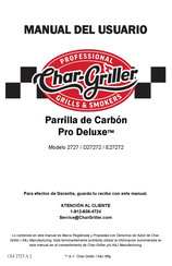 Char-Griller Pro Deluxe 2727 Manual Del Usuario