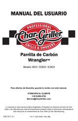 Char-Griller Wrangler 2823 Manual Del Usuario