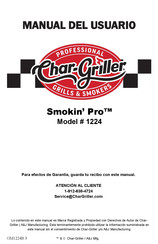 Char-Griller Smokin’ Pro 1224 Manual Del Usuario