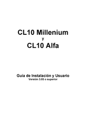 Jusan CL10 Alfa Guía De Instalación Y Usuario