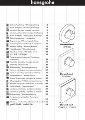 Hansgrohe ShowerSelect S 15741000 Modo De Empleo/Instrucciones De Montaje