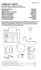 Auerswald COMfortel 3600 IP Manual De Instrucciones