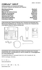 Auerswald COMfortel 1400 IP Manual De Instrucciones