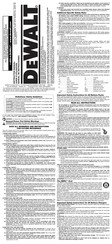 DeWalt DC830 Manual De Instrucciones