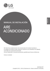 LG LUU360HV Manual De Instalación