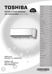 Toshiba RAS-10N3AV2-E1 Manual De Instalación