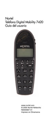 Nortel Mobility 7420 Guia Del Usuario