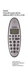 Nortel DECT 413X Guia Del Usuario