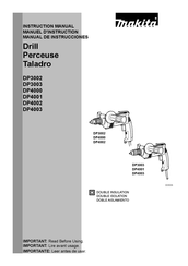 Makita DP3003 Manual De Instrucciones
