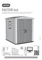 Keter FACTOR 6x6 Manual Del Usuario