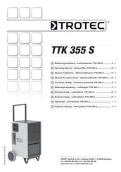 Trotec TTK 355 S Manual De Instrucciones