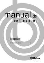 BALAY 3H.560 Serie Manual De Instrucciones