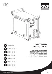 GYS MULTIWELD 320T-C Manual Del Usuario