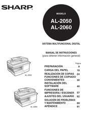 Sharp AL-2050 Manual De Instrucciones